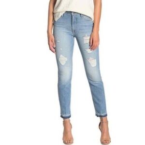 FRAME Le Sylvie Slender Straight Gramercy Jeans